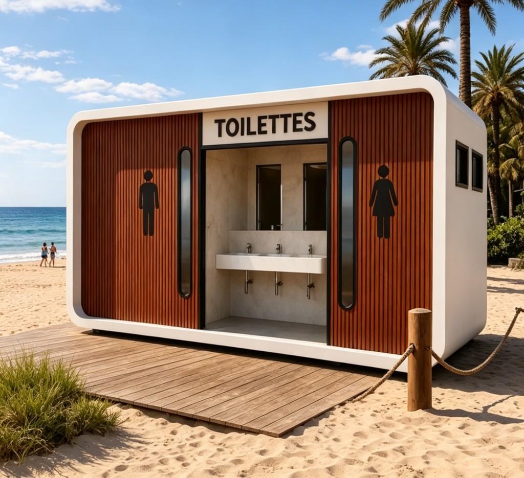 SANITAIRES MODULAIRES — module Modulia