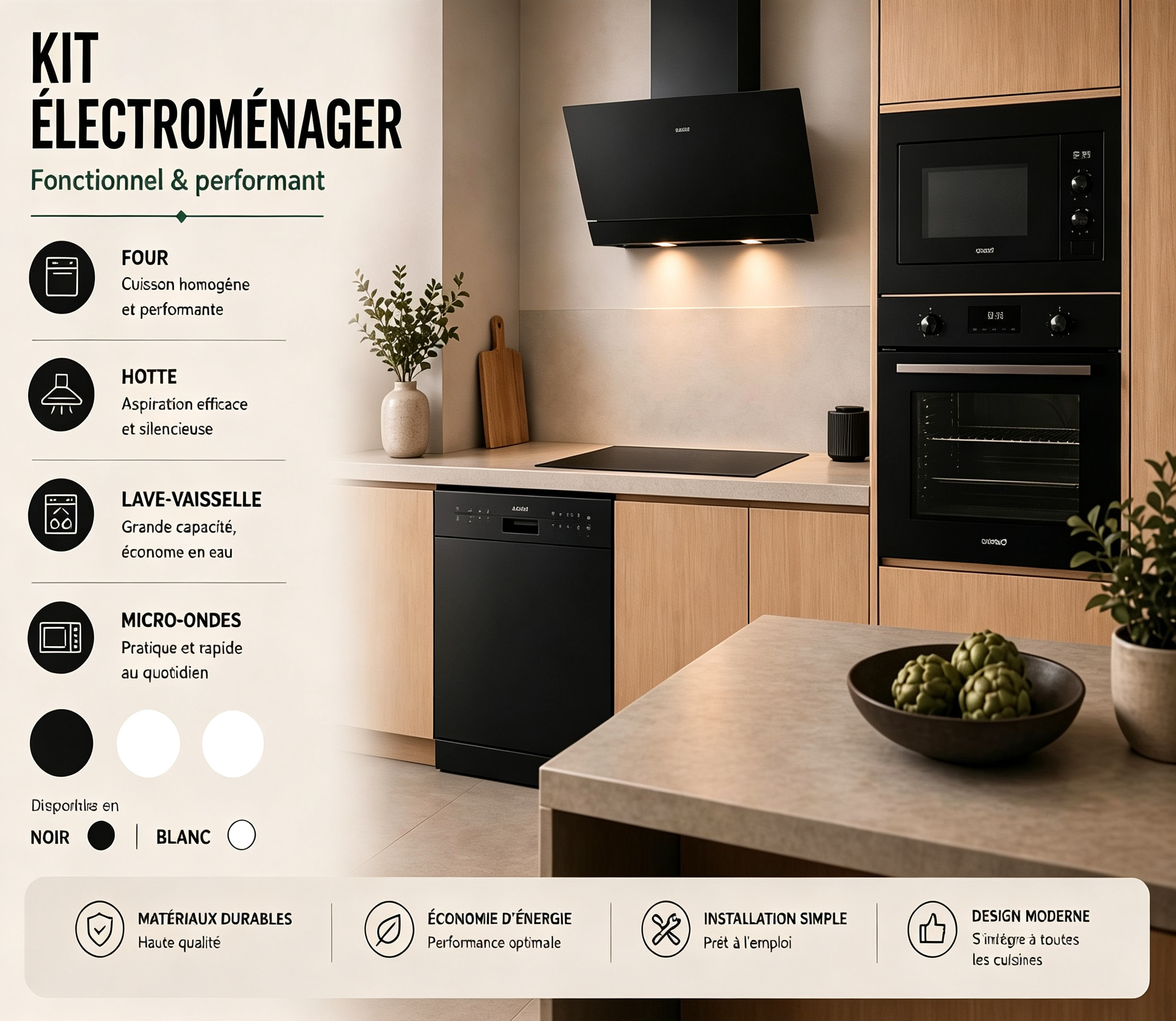 Kit électroménager premium
