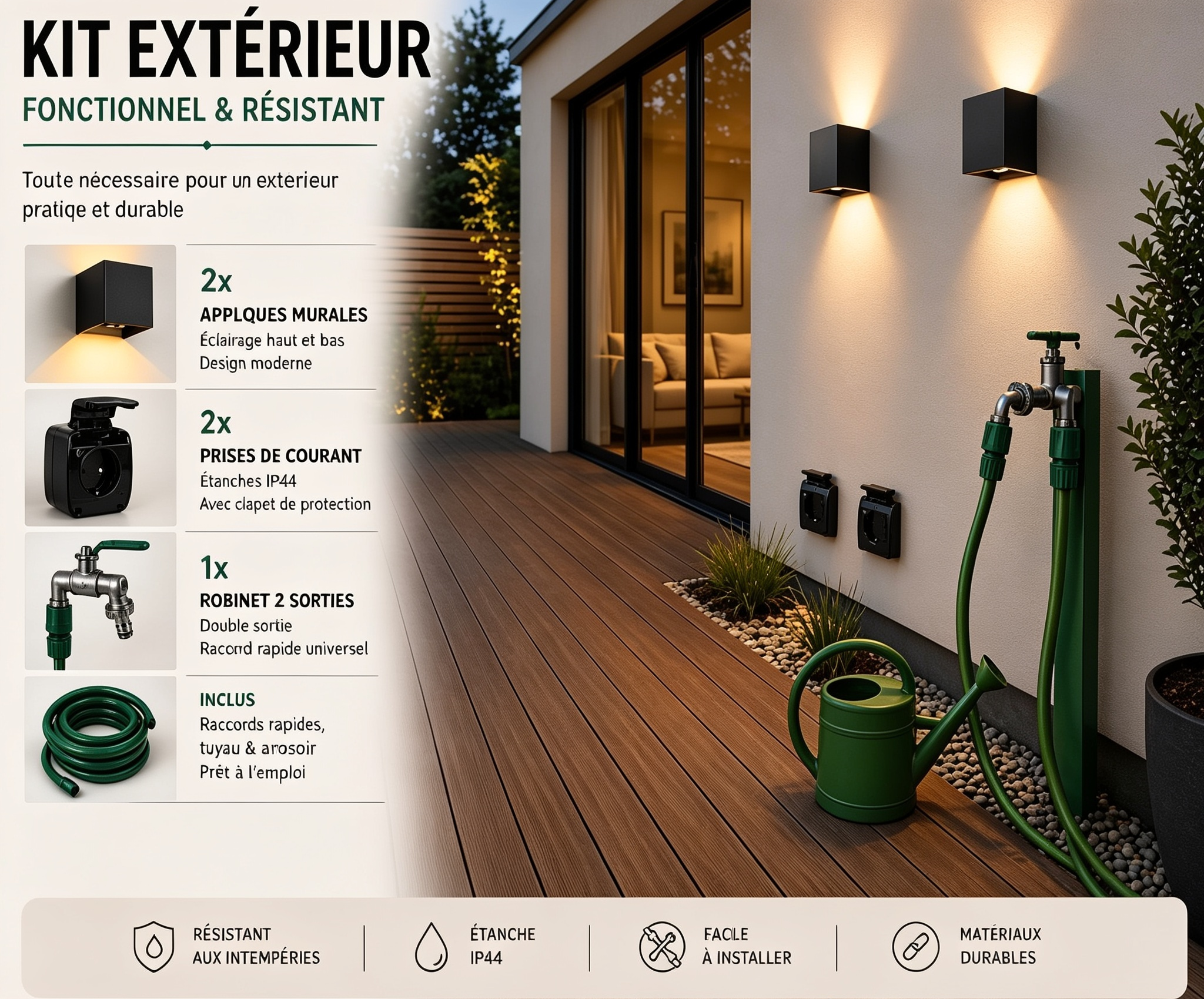 Kit extérieur