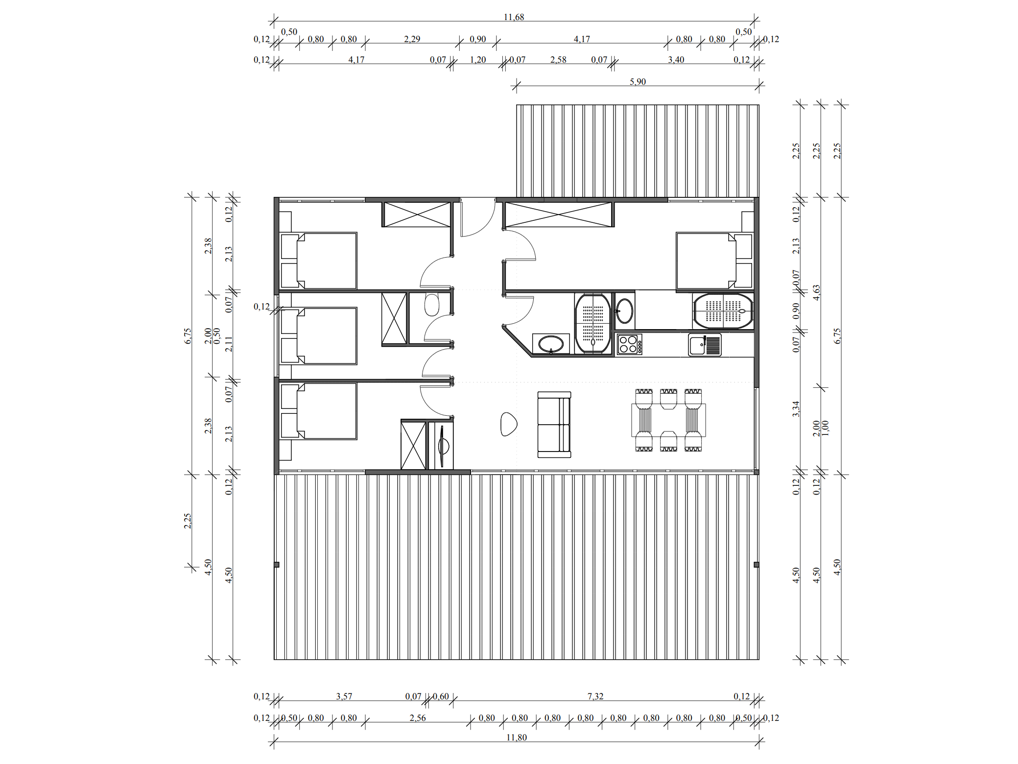 Plan du modèle — SUPERFICIE